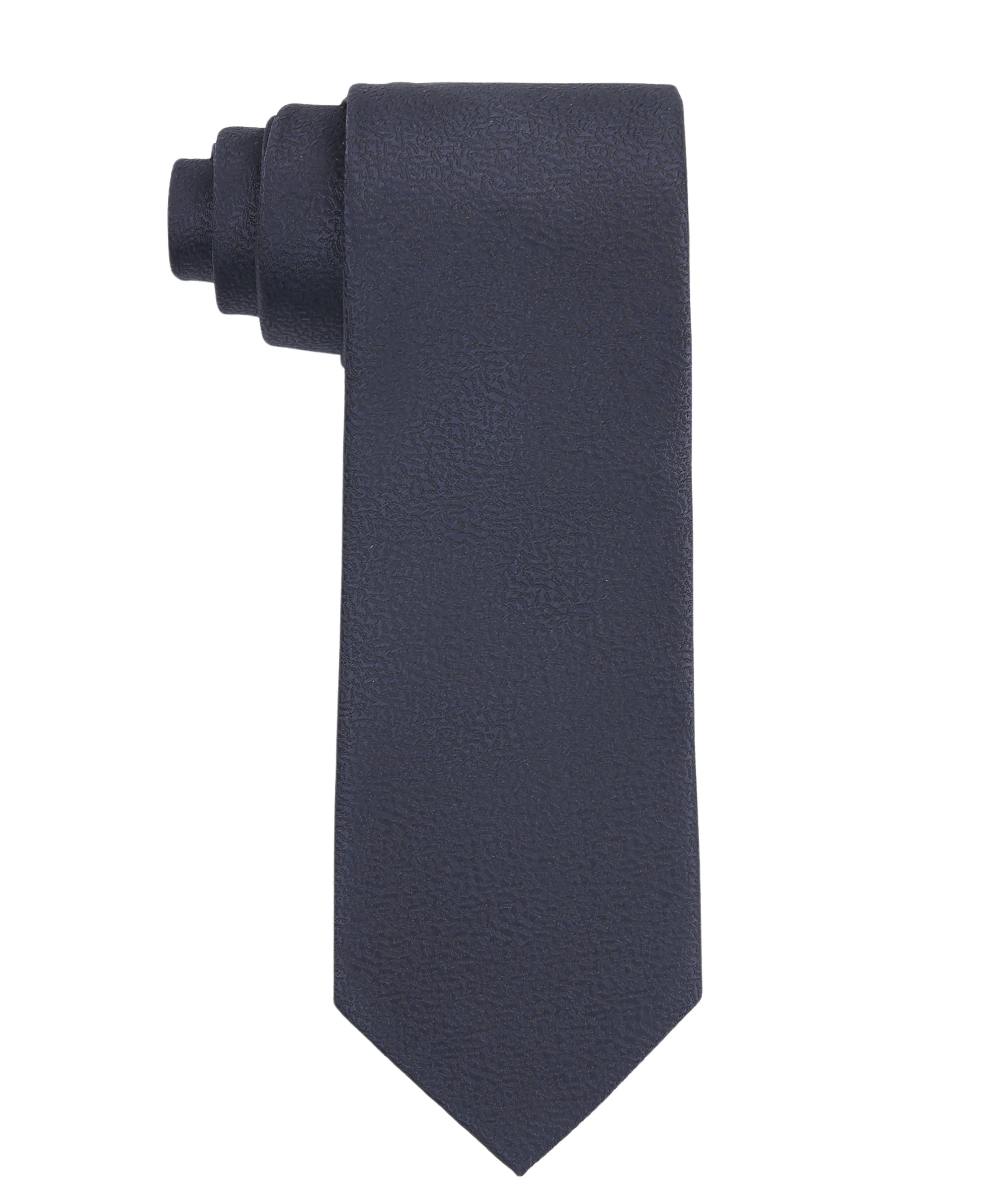 TB Men's Premium Necktie Textured Navy