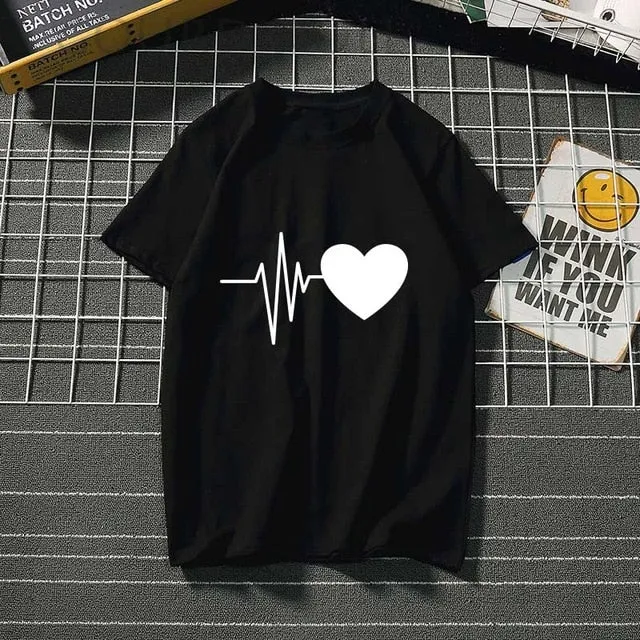 Women's tees Harajuku love