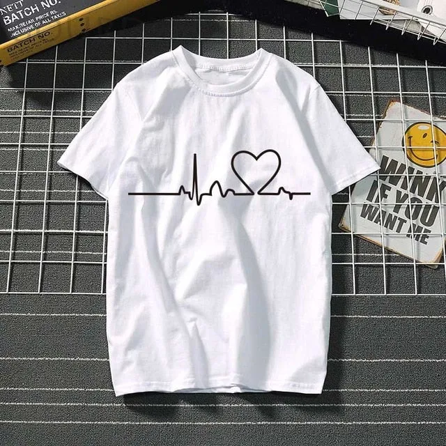 Women's tees Harajuku love