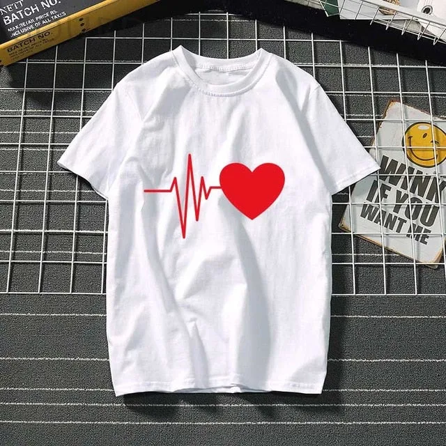 Women's tees Harajuku love