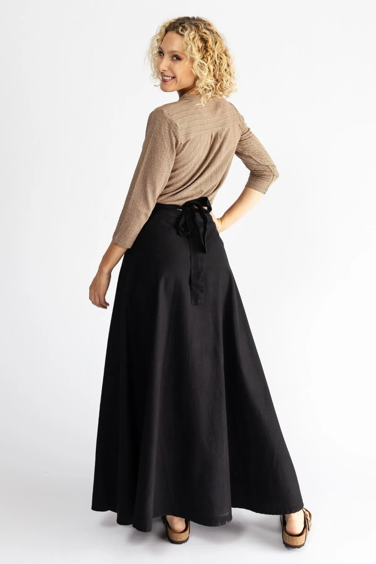 Wrap Skirt - Black