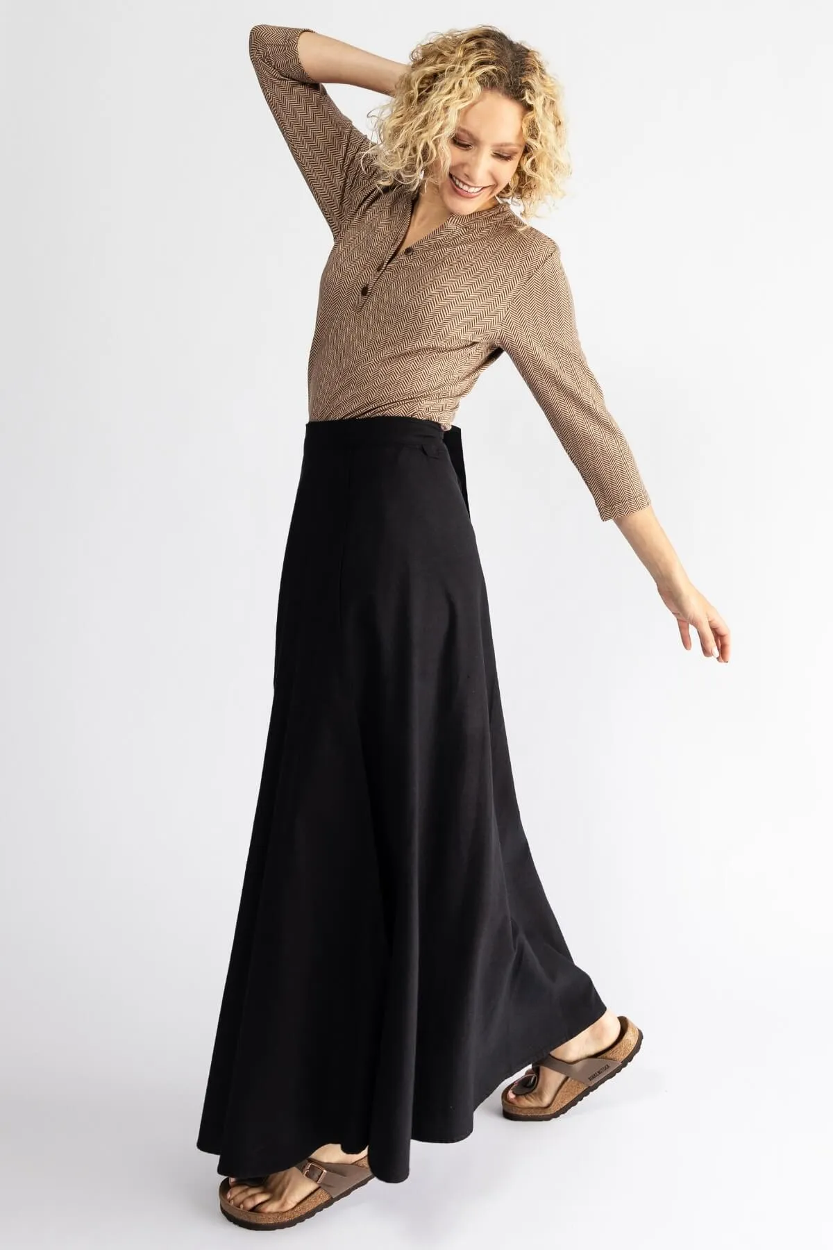 Wrap Skirt - Black